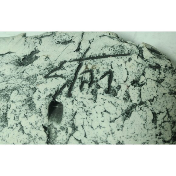 Shapes of Clay by Stan Mt St Helens Ash Wilbur Pig Plaque Decor Farmhouse Vtg - Picture 5 of 5